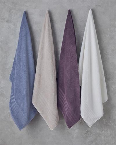 Pure Basic Bath Towel 100x150 cm Dark Purple
