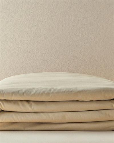 Pure Плик За Завивка Единичен Памучен 160x220 см Бледокафяв