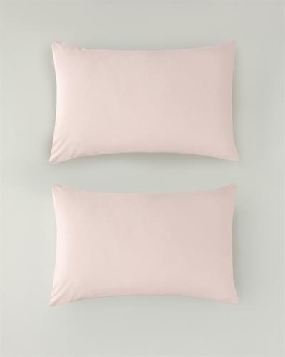 Pure Калъфка За Възглавница 2 бр. Памучен 50x70 см Бледорозов..