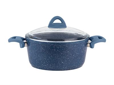 Pure ТЕНДЖЕРА голям гранит със стъкло затворен Гранит 20 cm Тъмно синьо