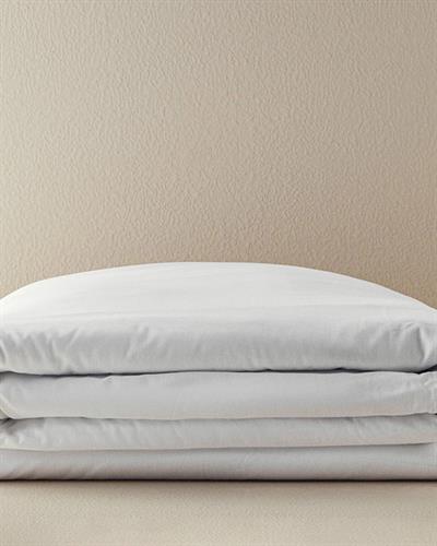 Pure Плик За Завивка Двоен Памучен 200x220 см Бял