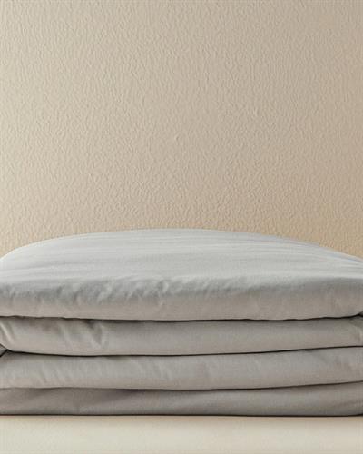 Pure Плик За Завивка Двоен Памучен 200x220 см Чакълено сив