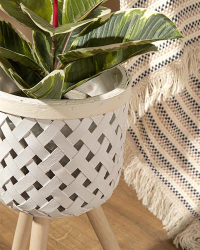 Pure Саксия Бяло, 21 X 21 X 38 Cm