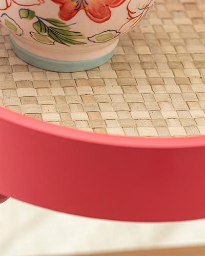 Pure Декоративна Табла Розово, 25,5 X 8 X 25,5 Cm