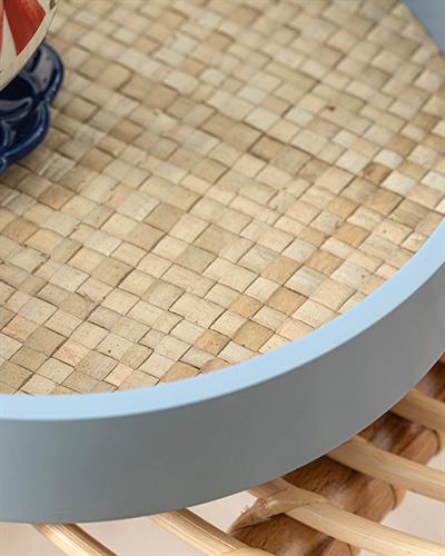 Pure Декоративна Табла Синьо, 25,5 X 8 X 25,5 Cm