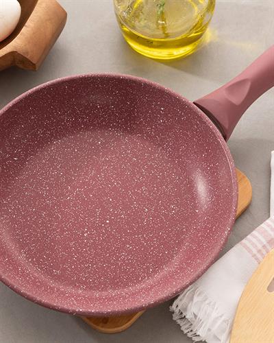 Pure Тиган Единичен Гранит 26 см Бордо