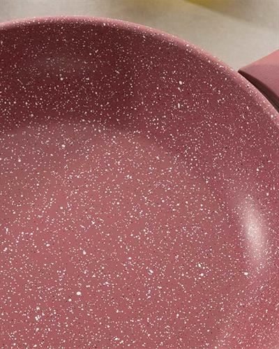 Pure Тиган Единичен Гранит 26 см Бордо