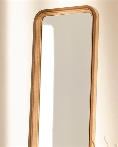 Pure Wooden Mirror Brown