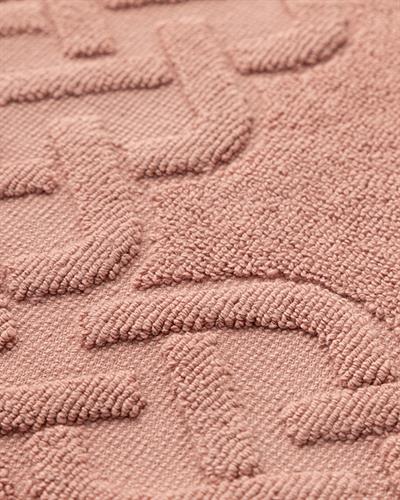 Pure Хавлия За Крака Основен, Розово, 50 X 70 Cm