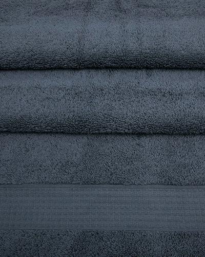 Pure Хавлия За Баня Памучен, Основен, Антрацит, 70 X 140 Cm