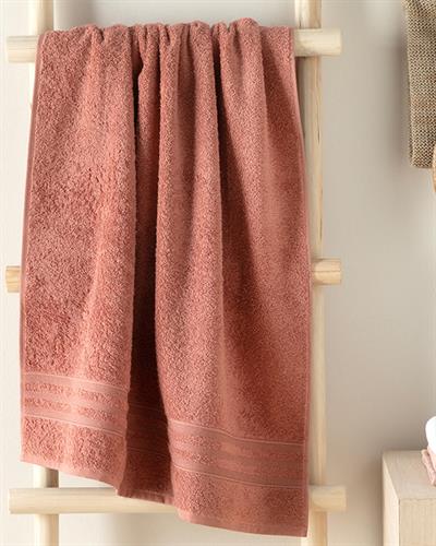 Pure Хавлия За Баня Памучен, Основен, Розово, 70 X 140 Cm