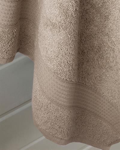Pure Basic Bath Towel 100x150 cm Light Brown.