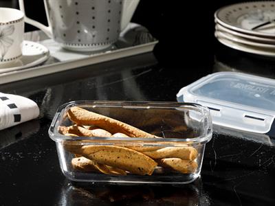 Pure КУТИЯ ЗА СЪХРАНЕНИЕ Правоъгълна Cam 560 ml Dark Blue