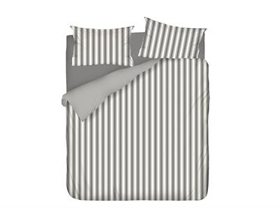 Pure Cotton СПАЛНО БЕЛЬО КОМПЛЕ Двоен човек Памучна боядисана прежда 200x220 cm Gray