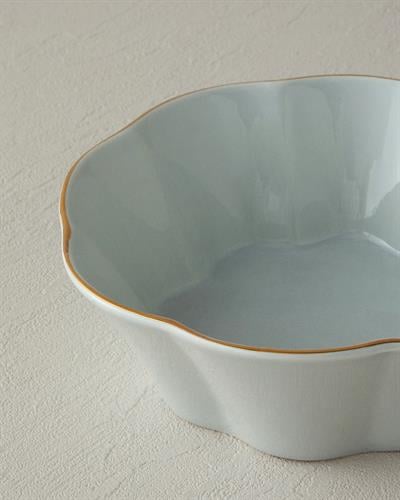 Pure Flower Купа Порцелан 10 см. Светлосин