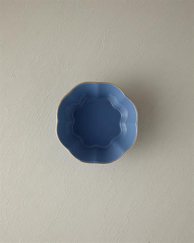 Pure Flower Купа Порцелан 18 см Син