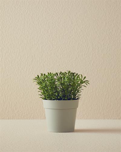 Pure Leaves Изкуствено Цвете Във Ваза Сиво, 0