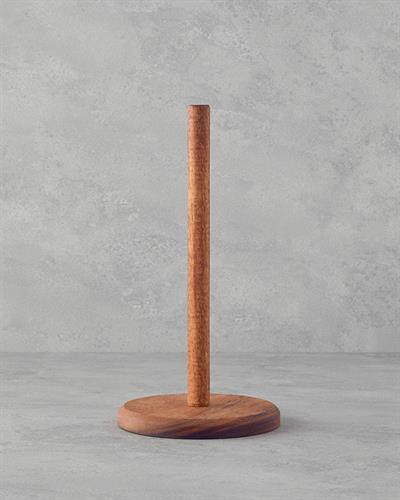 Pure Wooden Поставка За Хартиени Кърпи Стойка за кухненска хартия 28 см Кафяв