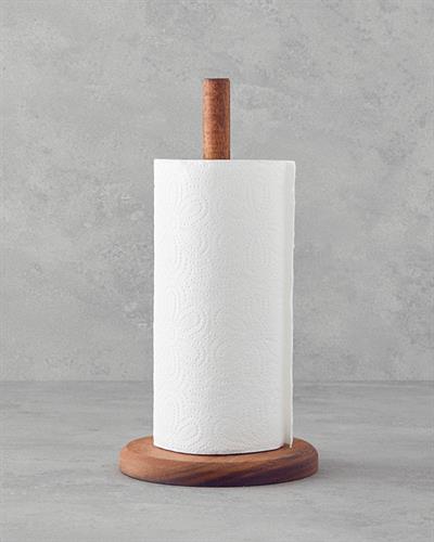 Pure Wooden Поставка За Хартиени Кърпи Стойка за кухненска хартия 28 см Кафяв
