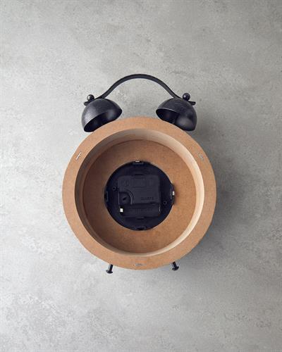 Quadro Часовник За Маса Дърво, Естествен, 18X26X6,5 Cm