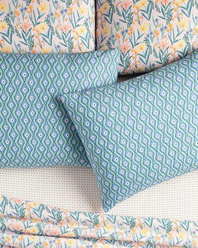 Quarto Кълъфка За Възглавница 2Бр., Лесно За Гладене, Синьо, 50 X 70 Cm