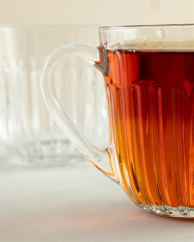 Quartz Glass 4 pcs for Breakfast Glass 270 ml Transparent