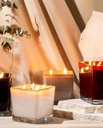 Quentin Scented Candle 760 g Claret Red