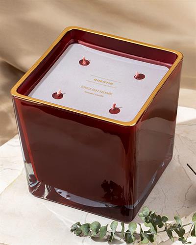 Quentin Scented Candle 760 g Claret Red