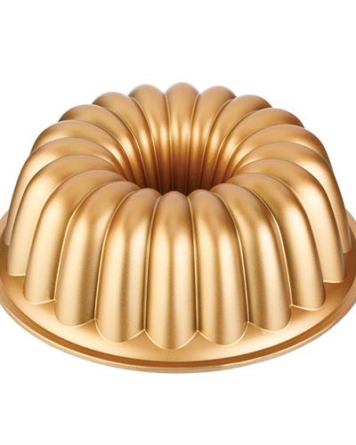 Quinn Форма За Кекс Лят гранит 25 см Златен
