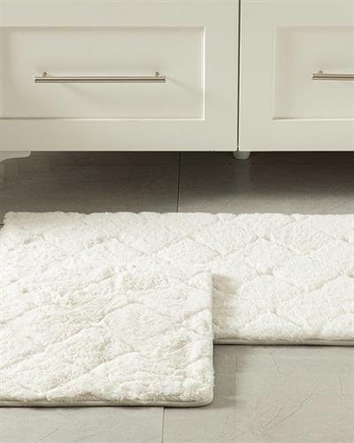 Rabbit Постелка За Баня Ко Полиестер, Бяло, 50 X 80 - 45 X 50 Cm