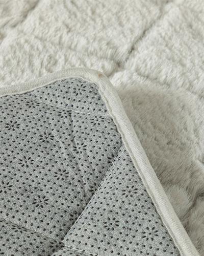 Rabbit Комплект Постелки За Баня Полиестер 50x80 - 45x50 см Светлосив