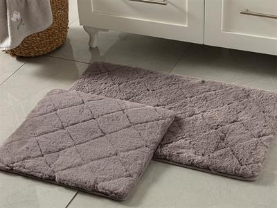 Rabbit ПОСТЕЛКА ЗА БАНЯ КО Полиестер 50x80 - 45x50 cm Тъмен Дамсън