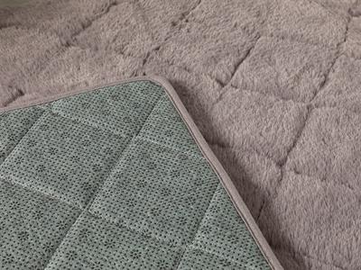 Rabbit ПОСТЕЛКА ЗА БАНЯ КО Полиестер 60x100 - 50x60 cm Тъмен Дамсън