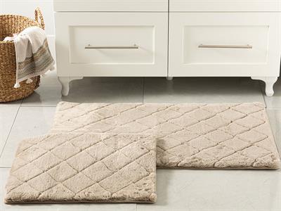 Rabbit ПОСТЕЛКА ЗА БАНЯ КО Полиестер 60x100 - 50x60 cm Beige