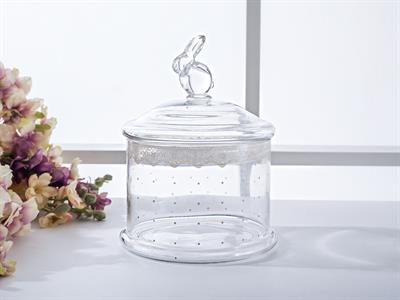 Rabbit КУТИЯ ЗА СЪХРАНЕНИЕ Cam 13,5x20,0 cm Pink