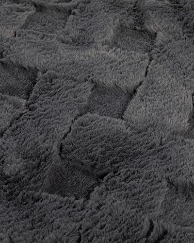 Rabbit Grid Polyestere Carpet 80x150 cm Anthracite