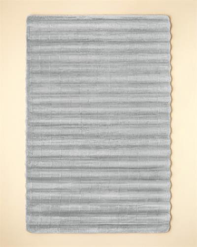 Rabbit Wave Килим Полиестер, Сиво, 120 X 180 Cm
