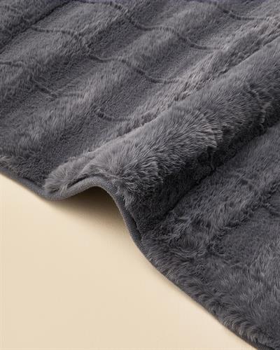 Rabbit Wave Килим Полиестер, Антрацит, 120 X 180 Cm