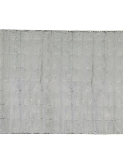 Rabbit Wave Килим Полиестер, Сиво, 80 X 150 Cm