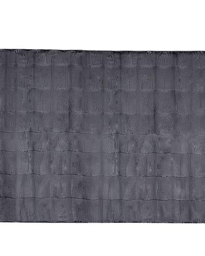 Rabbit Wave Килим Полиестер, Антрацит, 80 X 150 Cm