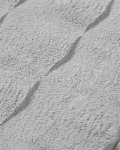 Rabbit Wave Килим Полиестер, Сиво, 80 X 150 Cm