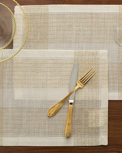 Rabecca Американзки Сервиз 2Бр., Мъжки Тъкаи Шорти, Бяло Злато, 30 X 45 Cm