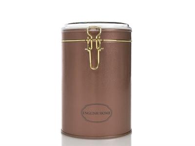 Ramo КУТИЯ ЗА СЪХРАНЕНИЕ Кръгъл с керамичен капак Метален 10,5x15,0 cm Pink