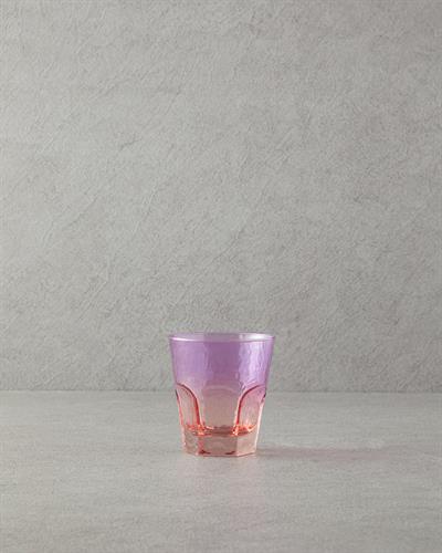 Ramona Чаша 3 бр. Стъкло 375 мл Розов - Оранжев