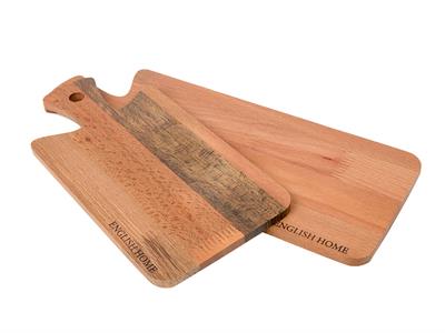 Randa ДЪСКА ЗА РЯЗАНЕ 2 комплекта Дървен Wood