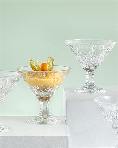 Rea Glass 4 Set Cup 145 ml Transparent