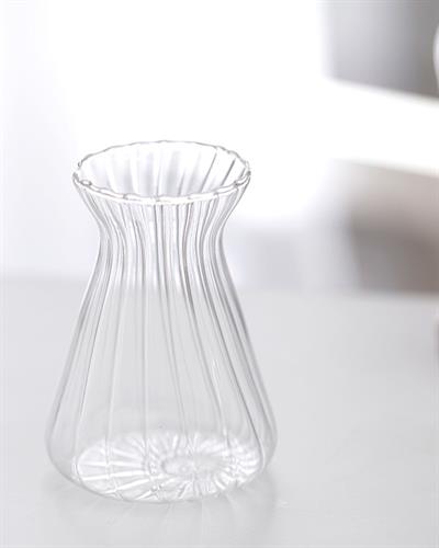 Reclined Ваза Стъкло 6x8 см Прозрачен