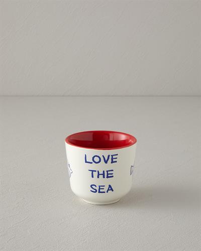 Чаша 2 бр. Каменна керамика 270 ml Червен