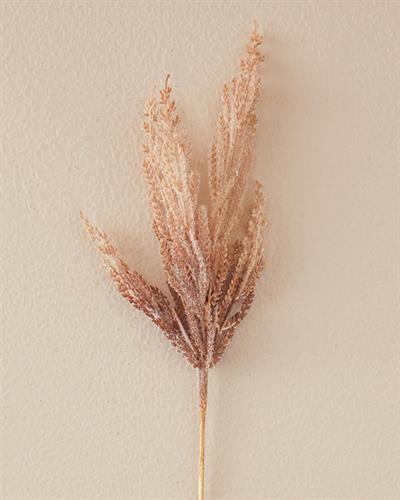 REED GRASS BUSH Изкуствено Цвете Един Стрък 46 см Сив