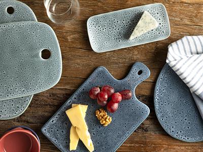 Reggie Табло За Представяне Порцелан, Индиго, 28 X 20 Cm